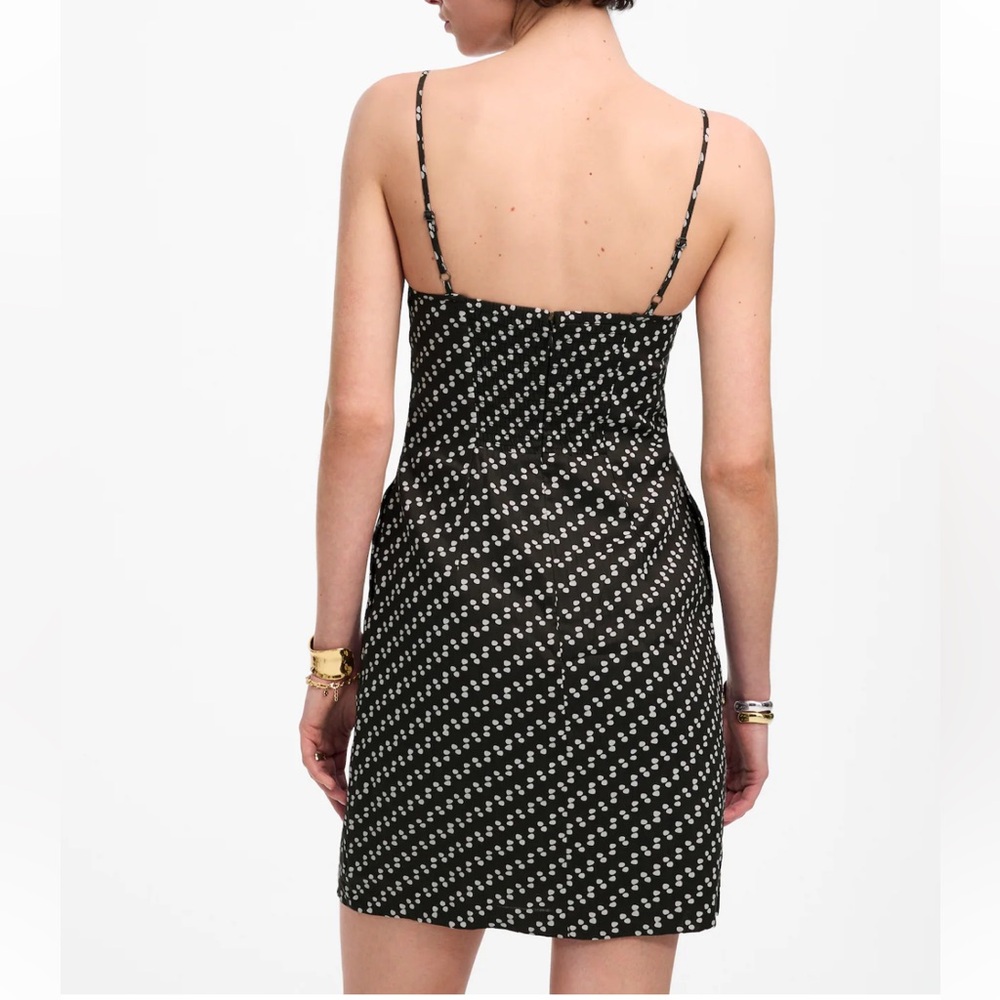 NWT Madewell High-Neck Mini Dress - Picture 2 of 8